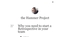 Desktop Screenshot of hammerproject.com
